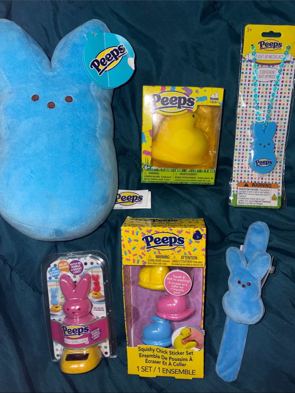 Peeps Squishy & Plush Bunny Bundle